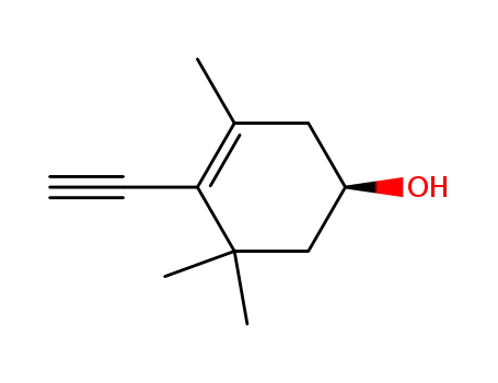 (R)-4-ethynyl-3,5,5-trimethylcyclohex-3-en-1-ol