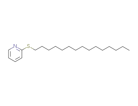 Molecular Structure of 89025-53-6 (Pyridine, 2-(pentadecylthio)-)