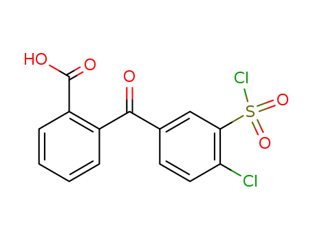 68592-12-1,5-(2-Carboxybenzoyl)-2-chlorobenzenesulfonyl chloride,Benzoicacid, o-[4-chloro-3-(chlorosulfonyl)benzoyl]- (6CI,7CI);2-[4-Chloro-3-(chlorosulfonyl)benzoyl]benzoic acid;
