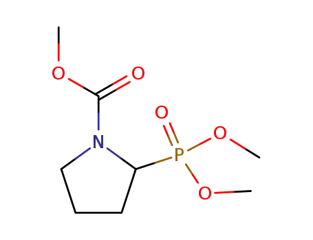 2-(Dimethoxy-phosphoryl)-pyrrolidine-1-carboxylic acid methyl ester