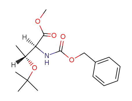 Molecular Structure of 52785-41-8 (Z-THR(TBU)-OME)