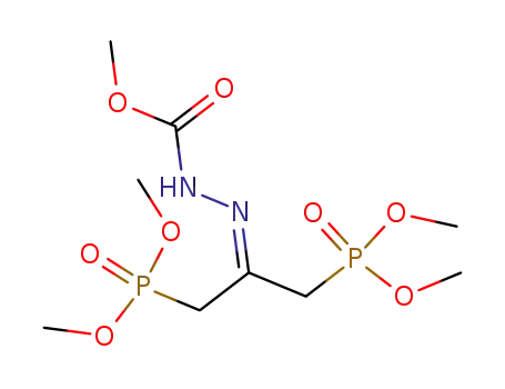 [3-(Dimethoxy-phosphoryl)-2-(methoxycarbonyl-hydrazono)-propyl]-phosphonic acid dimethyl ester