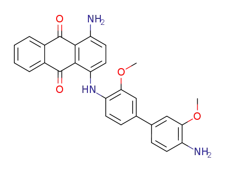 1-amino-4-(4'-amino-2,3'-dimethoxybiphenylylamino)anthraquinone