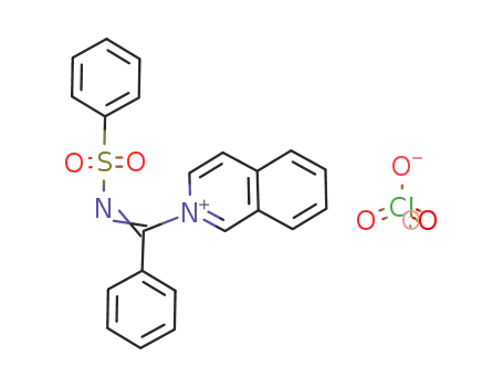 2-phenylsulfonylbenzimidoylisoquinolinium perchlorate