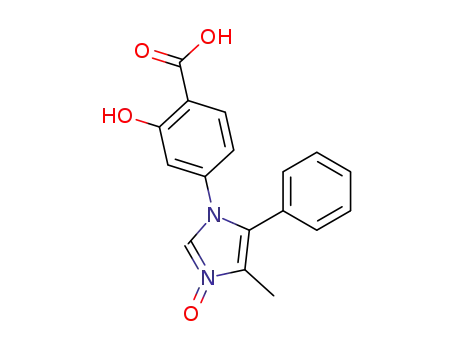 2-Hydroxy-4-(4-methyl-3-oxy-5-phenyl-imidazol-1-yl)-benzoic acid
