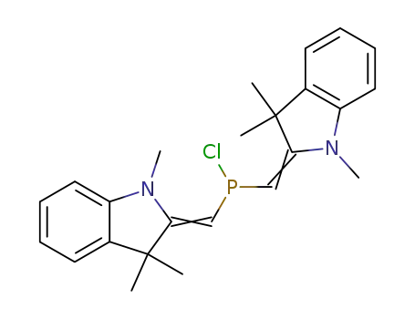 bis<(1,3,3-trimethyl-2-indolinylidene)methyl>phosphinous chloride