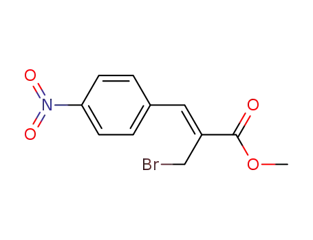 methyl (Z)-2-(bromomethyl)-3-(4-nitrophenyl)-2-propenoate