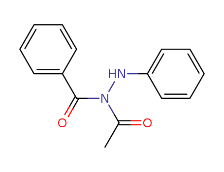 1-acetyl-1-benzoyl-2-phenylhydrazine