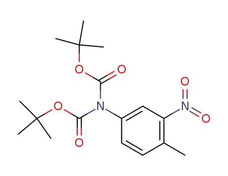 N,N-bis<(tert-butyloxy)carbonyl>-4-methyl-3-nitroaniline