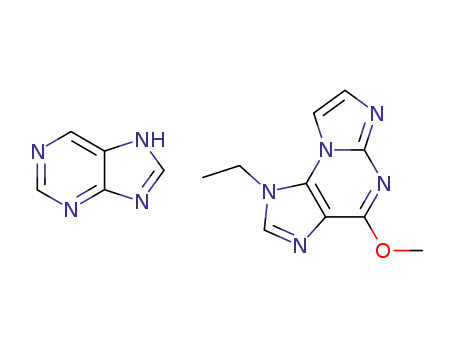 1-Ethyl-4-methoxy-1H-imidazo[2,1-b]purine; compound with 7H-purine