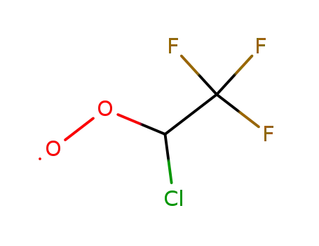 1,1,1-trifluoro-2-chloroethylperoxyl radical