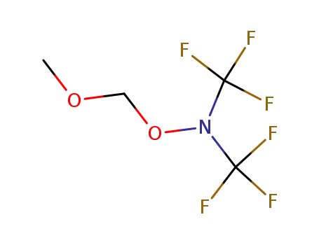 O-Methoxymethyl-N,N-bis-trifluoromethyl-hydroxylamine