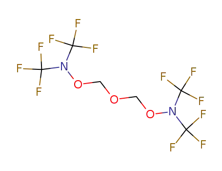 O-(N,N-Bis-trifluoromethyl-aminooxymethoxymethyl)-N,N-bis-trifluoromethyl-hydroxylamine