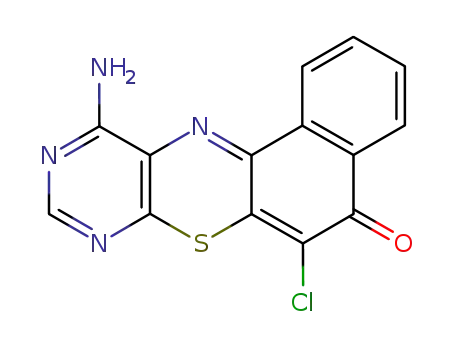 11-amino-6-chlorobenzo-8,10-diazaphenothiazin-5-one