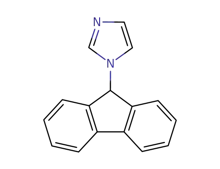 Molecular Structure of 35214-35-8 (1H-Imidazole, 1-(9H-fluoren-9-yl)-)