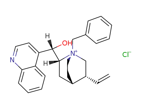 Molecular Structure of 69221-14-3 (N-BENZYLCINCHONINIUM CHLORIDE)