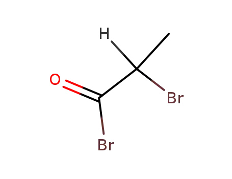 Molecular Structure of 563-76-8 (2-Bromopropionyl bromide)