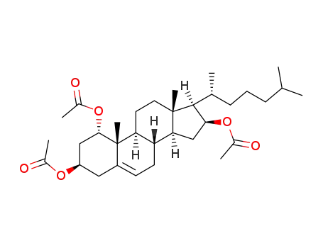 1α,3β,16β-triacetoxycholest-5-ene