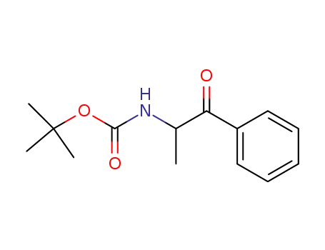 2-N-(tert-butoxycarbonyl)amino-1-phenyl-1-propanone