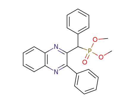 2-phenyl-3-(O,O-dimethylphosphonobenzyl)quinoxaline