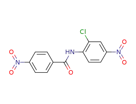 Molecular Structure of 14105-73-8 (Benzamide, N-(2-chloro-4-nitrophenyl)-4-nitro-)