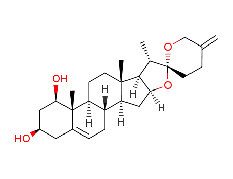 Molecular Structure of 17676-33-4 (NEORUSCOGENIN)