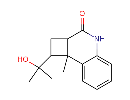 1-(1-Hydroxy-1-methyl-ethyl)-8b-methyl-2,2a,4,8b-tetrahydro-1H-cyclobuta[c]quinolin-3-one