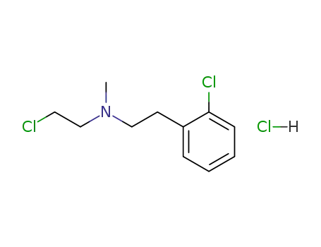 Benzeneethanamine, 2-chloro-N-(2-chloroethyl)-N-methyl-,
hydrochloride