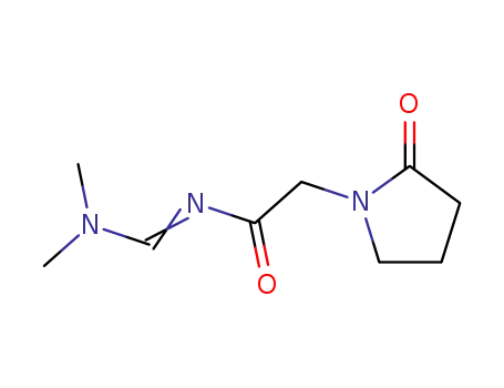 N-((Dimethylamino)methylene)-2-oxo-1-pyrrolidineacetamide