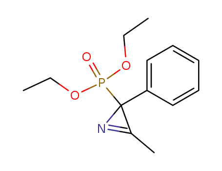 2-(diethoxyphosphinyl)-3-methyl-2-phenyl-2H-azirine
