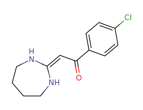 1-(4-chlorophenyl)-2-(1,3-diazepan-2-ylidene)ethan-1-one