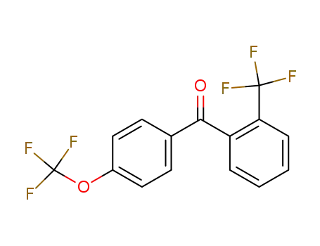 trifluoromethoxy-4 trifluoromethyl-2' benzophenone