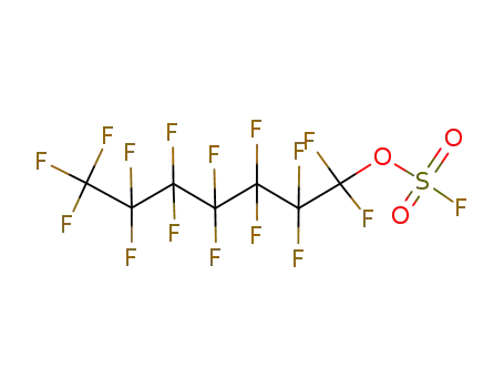 Fluorosulfuric acid pentadecafluoroheptyl ester