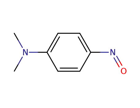 Molecular Structure of 138-89-6 (N,N-DIMETHYL-4-NITROSOANILINE)