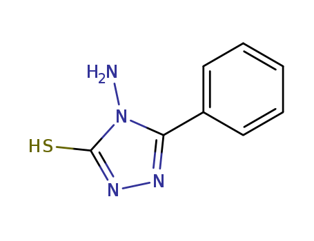 3H-1,2,4-Triazole-3-thione,4-amino-2,4-dihydro-5-phenyl-(22706-11-2)