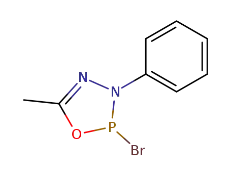5-methyl-2-bromo-3-phenyl-2,3-dihydro-1,3,4,2-oxadiazaphosphole