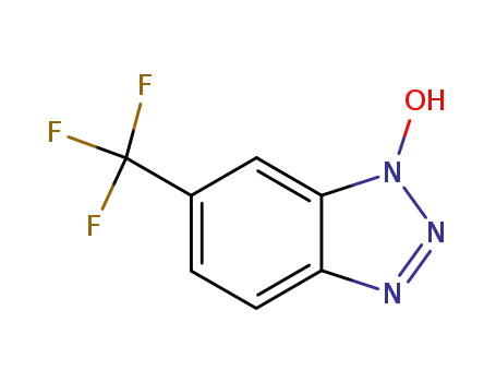 Molecular Structure of 26198-21-0 (1-Hydroxy-6-(trifluoromethyl)benzotriazole)