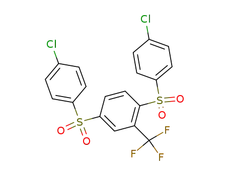 2,5-bis(4-chlorobenzenesulphonyl)benzotrifluoride