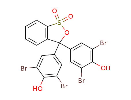 Phenol,4,4'-(1,1-dioxido-3H-2,1-benzoxathiol-3-ylidene)bis[2,6-dibromo-