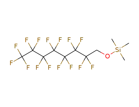Trimethyl-(2,2,3,3,4,4,5,5,6,6,7,7,8,8,8-pentadecafluoro-octyloxy)-silane