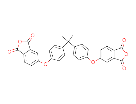 38103-06-9,4,4'-(4,4'-ISOPROPYLIDENEDIPHENOXY)BIS(PHTHALIC ANHYDRIDE),2,2-Bis[4-(3,4-dicarboxyphenoxy)phenyl]propanedianhydride;4,4'-[Isopropylidenebis(p-phenyleneoxy)]diphthalic anhydride;BisphenolA dianhydride;Ultem DA;