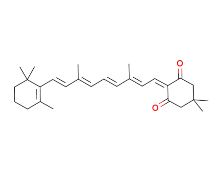 Molecular Structure of 70424-15-6 (retinylidene dimedone)