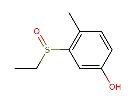 3-Ethanesulfinyl-4-methyl-phenol