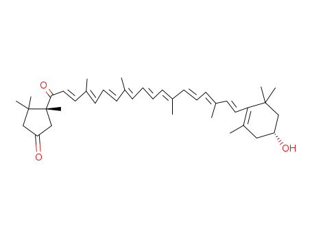 (all-E,3R,5'R)-3-hydroxy-β,κ-carotene-3',6'-dione