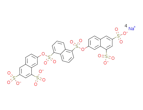 2,2'-<1,5-naphthalenediylbis(sulfonyloxy)>bis(6,8-naphthalenedisulfonic acid) tetrasodium salt