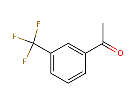 Molecular Structure of 349-76-8 (3'-(Trifluoromethyl)acetophenone)