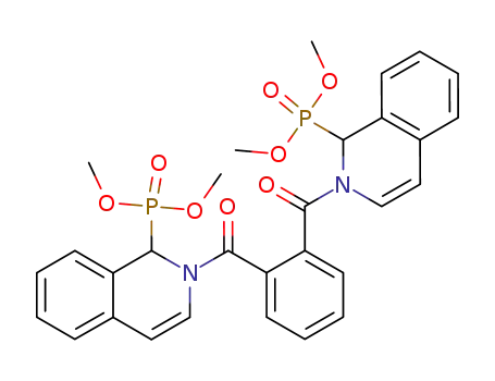 tetramethyl 2,2'-phthaloylbis(1,2-dihydro-1-isoquinolylphosphonate)