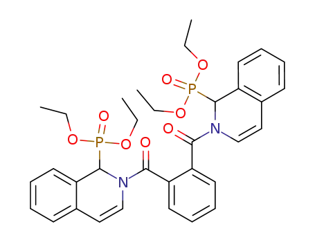 tetraethyl 2,2'-phthaloylbis(1,2-dihydro-1-isoquinolylphosphonate)