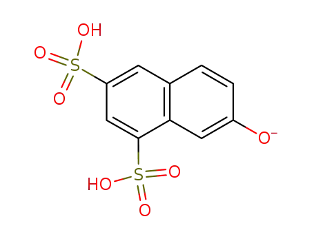 6,8-Disulfo-naphthalen-2-ol anion