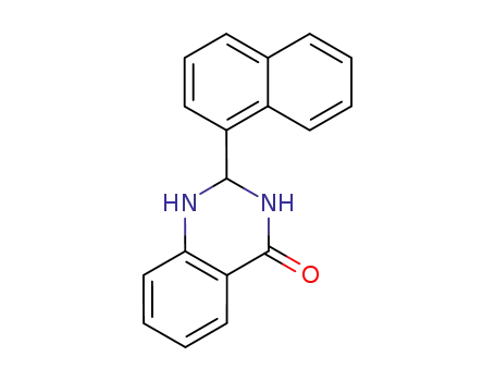 Molecular Structure of 31785-60-1 (1-(naphthalen-1-yl)-2,3-dihydroquinazolin-4(1H)-one)